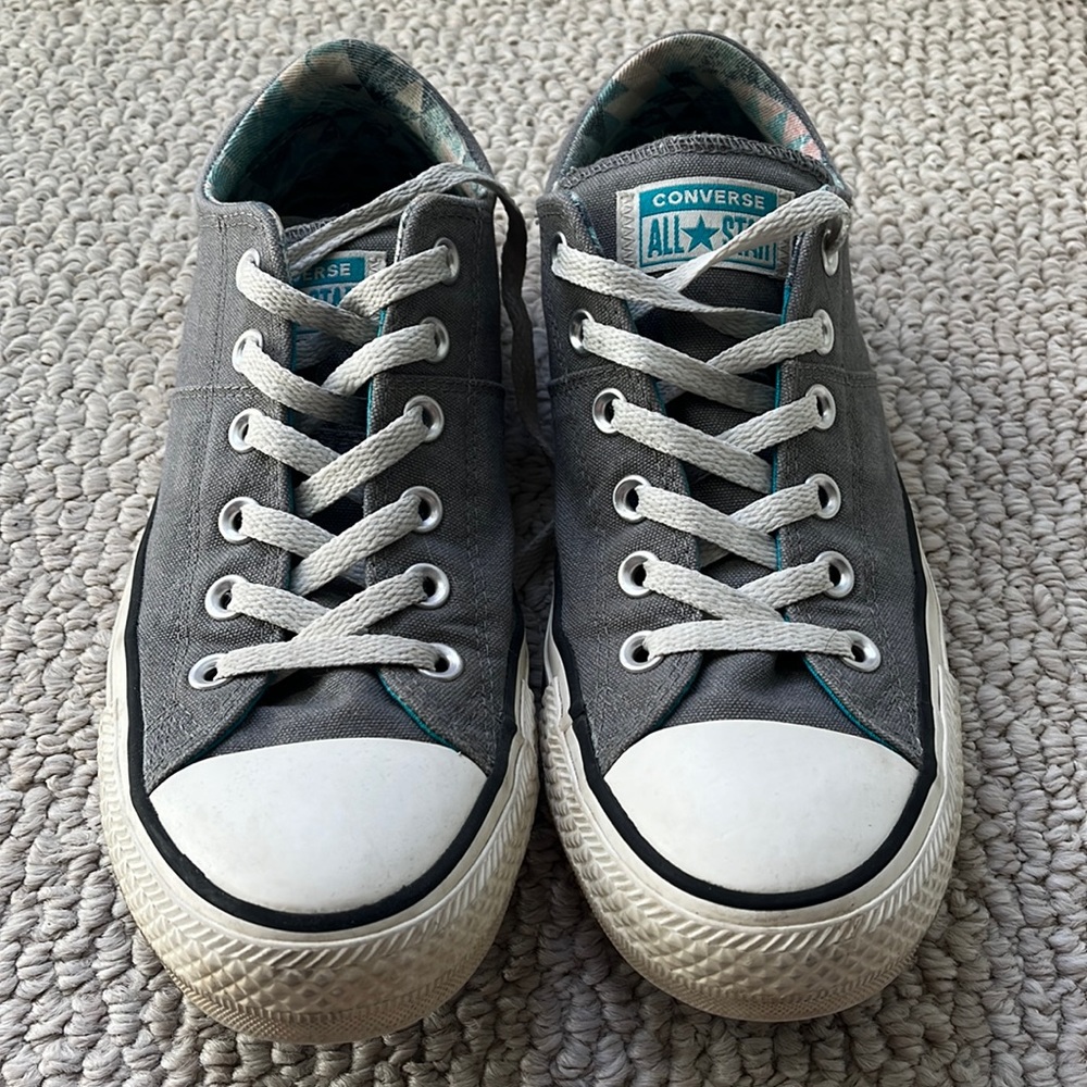 Grey Converse